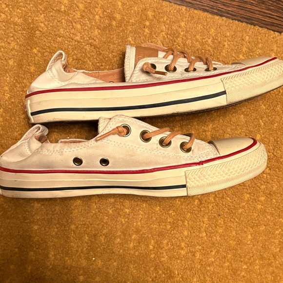 Converse Cream and Tan Shoreline Sneakers - Picture 5 of 7